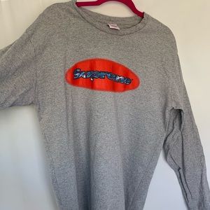 SUPREME long sleeve shirt from FW18